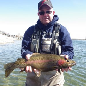 Beautiful Green River Trophy Rainbow trout