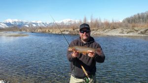 Fly fishing Jackson Hole Wyoming
