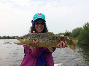 Fly fishing Green River Wyoming