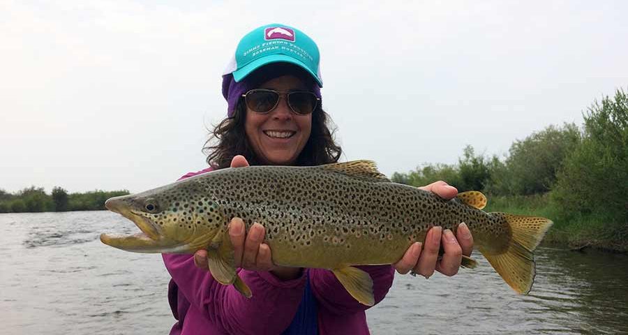 Fly fishing Green River Wyoming